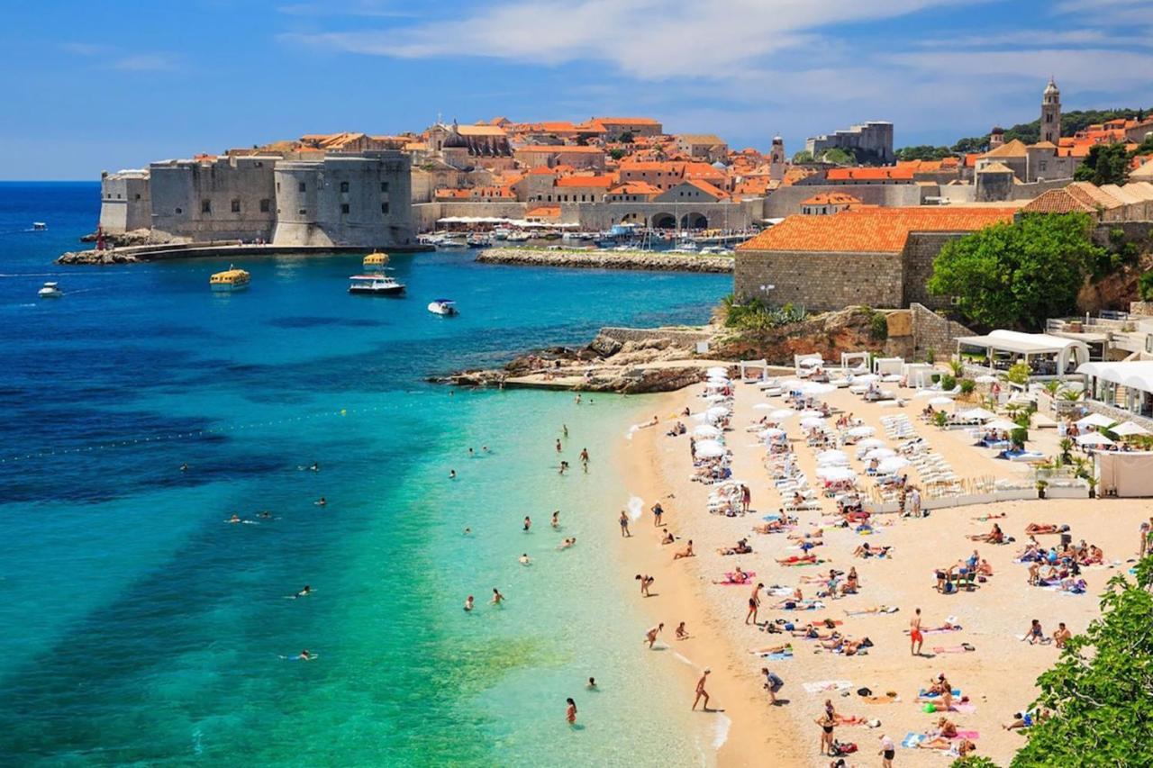 Luxury Bonbon Next To Banje Beach And Old Town, Great Location Dubrovnik Exterior photo